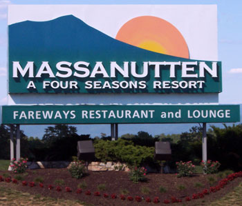 Massanutten Resort Sign